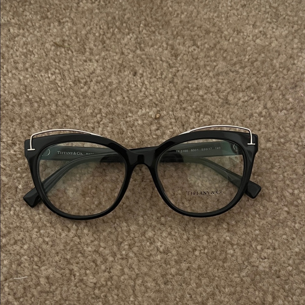 Tiffany & Co. Black and Silver Glasses